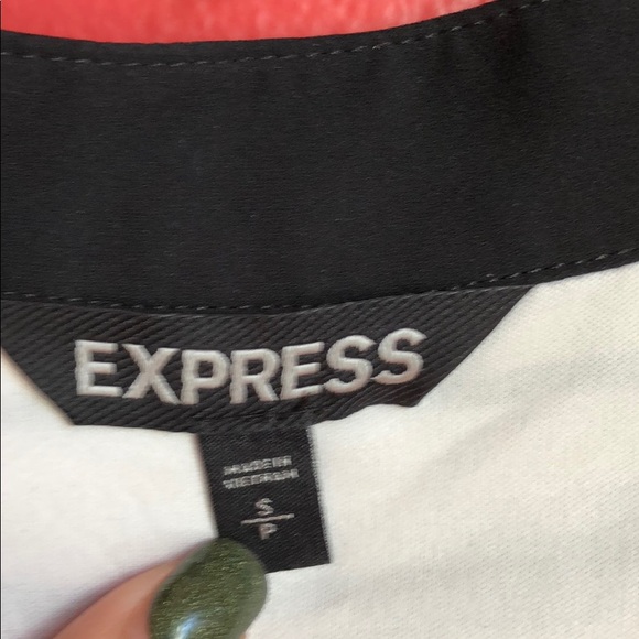 Express black and white dress - Picture 2 of 4